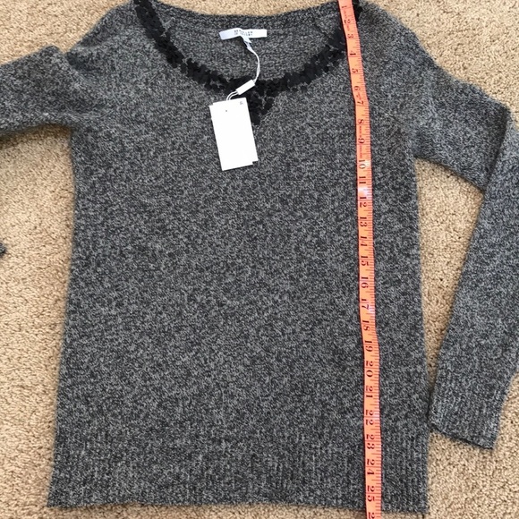 NWT! Derek Lam 10 Crosby grey medium wool sweater - Picture 7 of 8